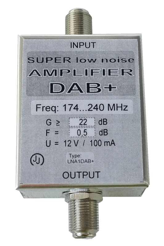 Super low noise UHF amplifier